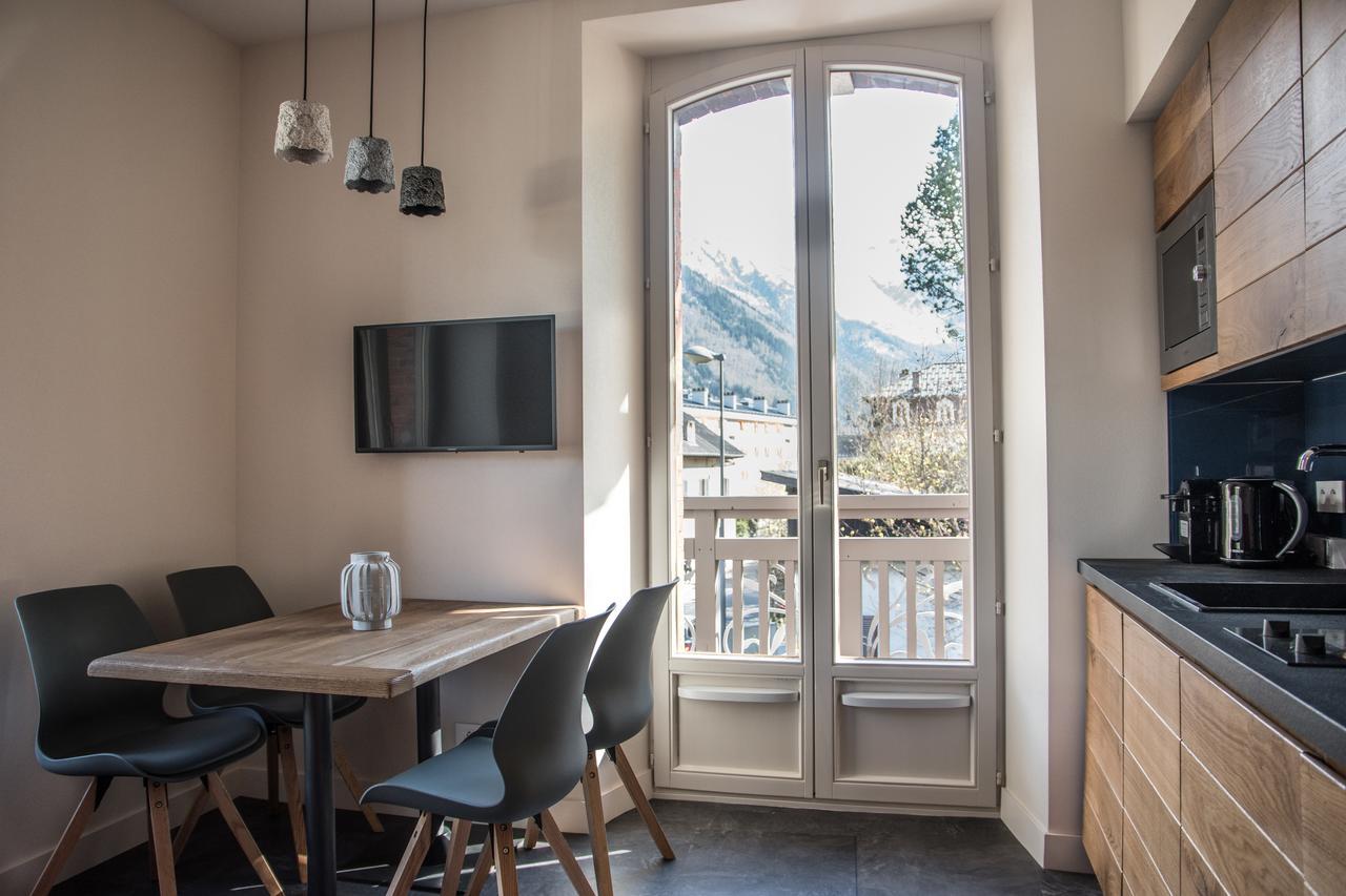 Appart'Hotel Aiguille Verte & Spa Шамони Екстериор снимка