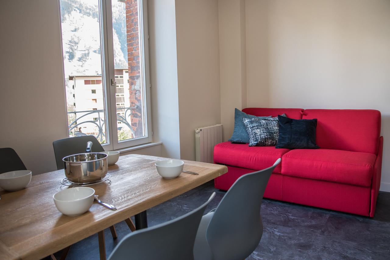 Appart'Hotel Aiguille Verte & Spa Шамони Екстериор снимка