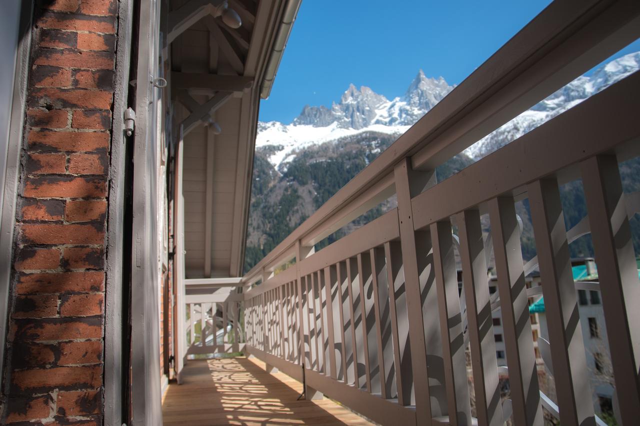 Appart'Hotel Aiguille Verte & Spa Шамони Екстериор снимка